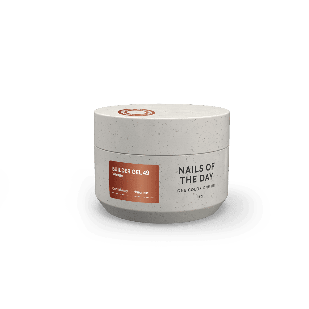 Nailsoftheday Builder gel 49 vitrage, 15 ml