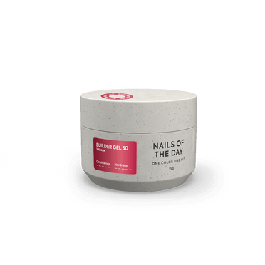 Nailsoftheday Builder gel 50 vitrage, 15 мл