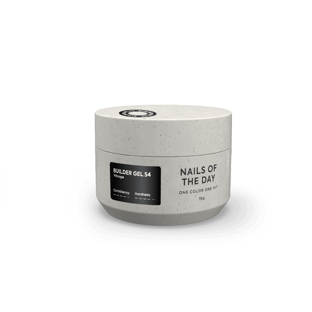 Nailsoftheday Builder gel 54 vitrage, 15 ml