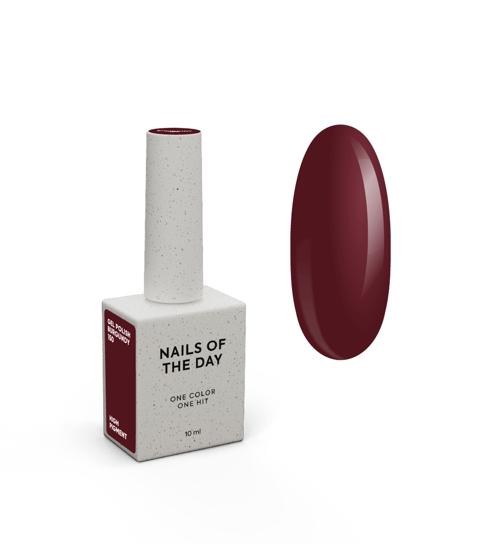 Nailsoftheday Gel polish Burgundy-150, 10 ml