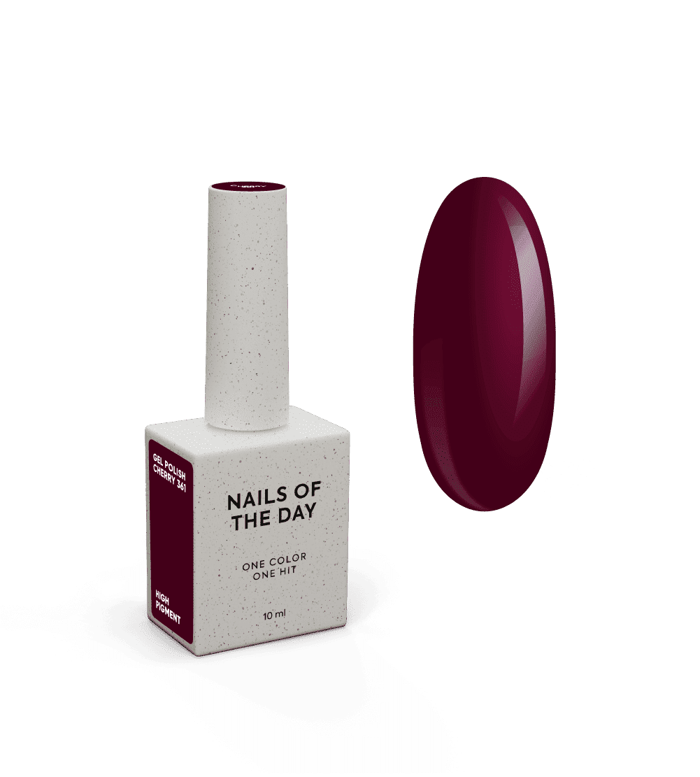 Nailsoftheday Gel Polish Cherry-361, 10 ml