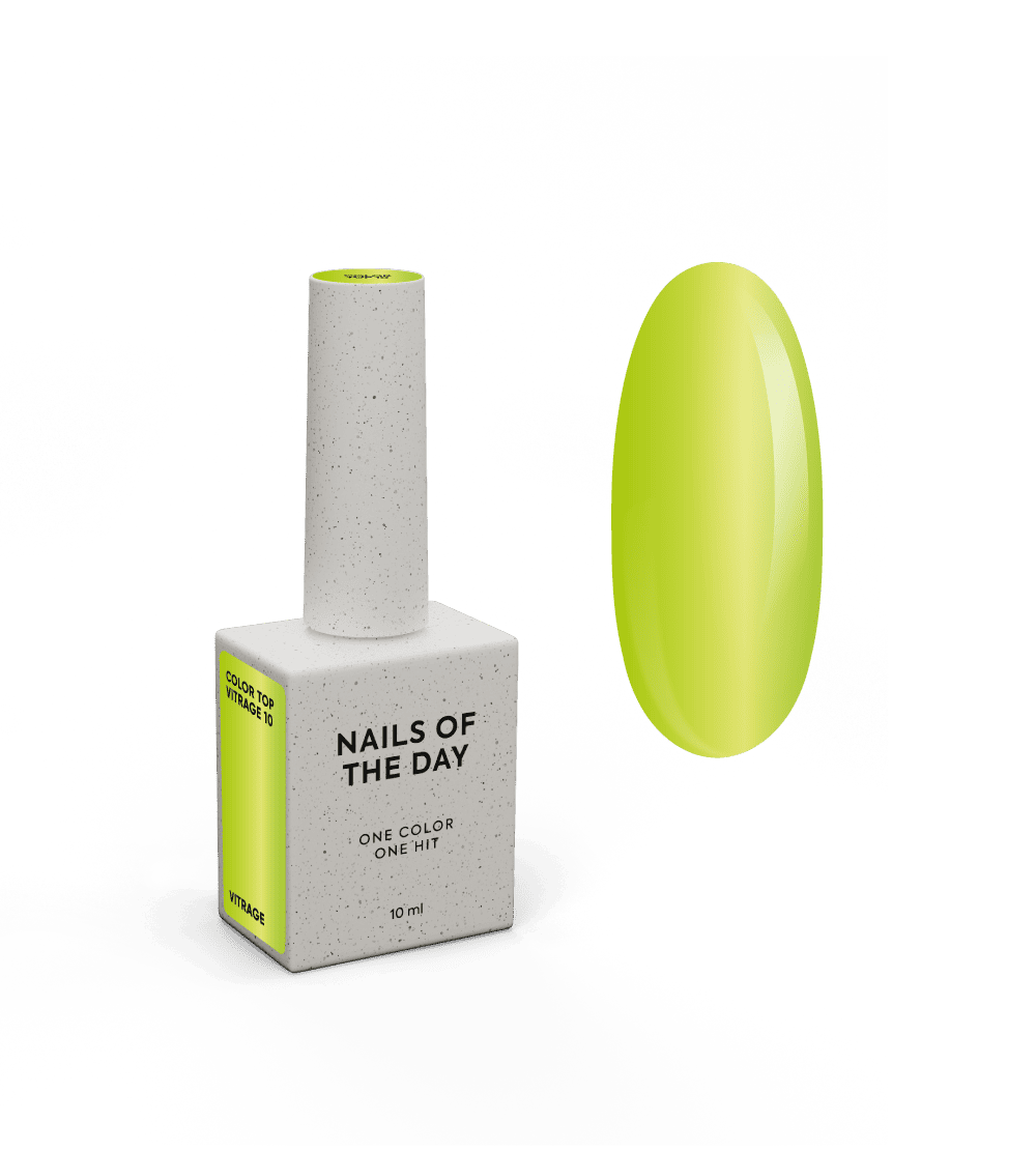 Nailsoftheday Color Top/Vitrage 10, 10 ml