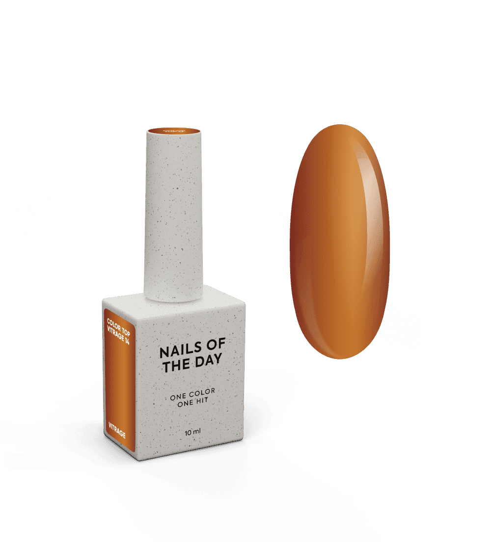 Nailsoftheday Color Top Vitrage 14, 10 ml