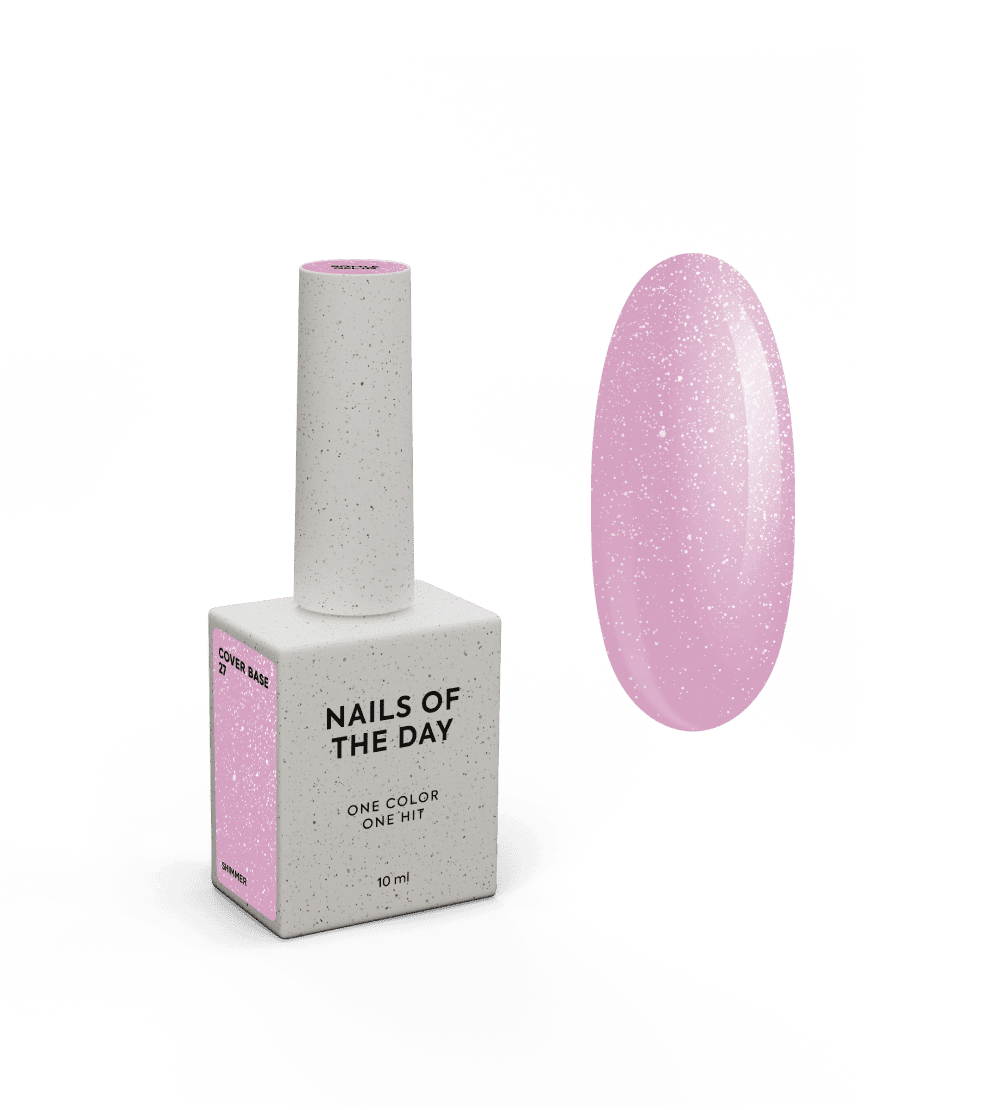 Nailsoftheday Cover Base Shimmer 27, 10 ml