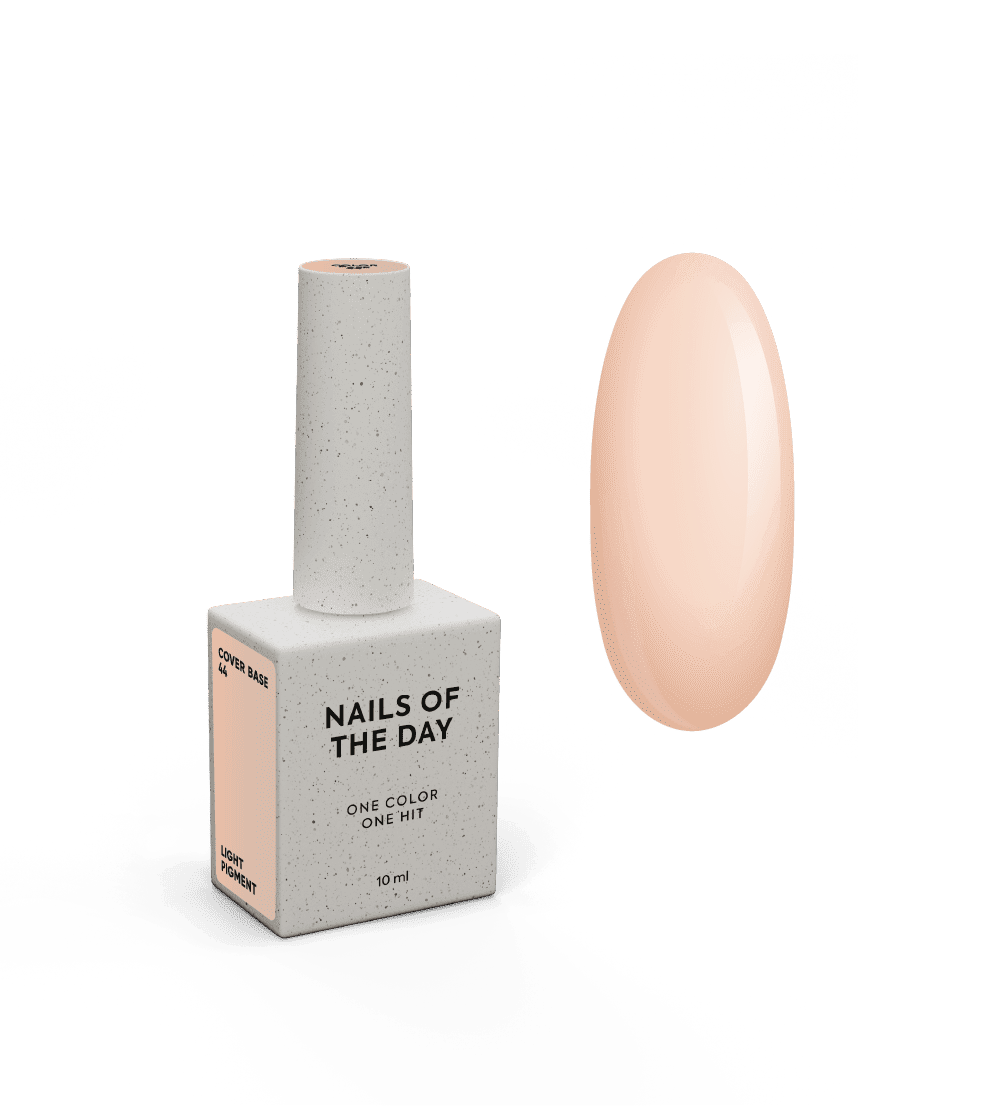 Nailsoftheday Cover Base 44 light pigment, 10 ml