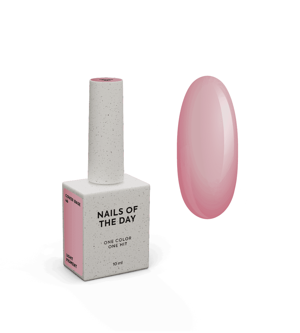 Nailsoftheday Cover Base 46 light pigment, 10 ml