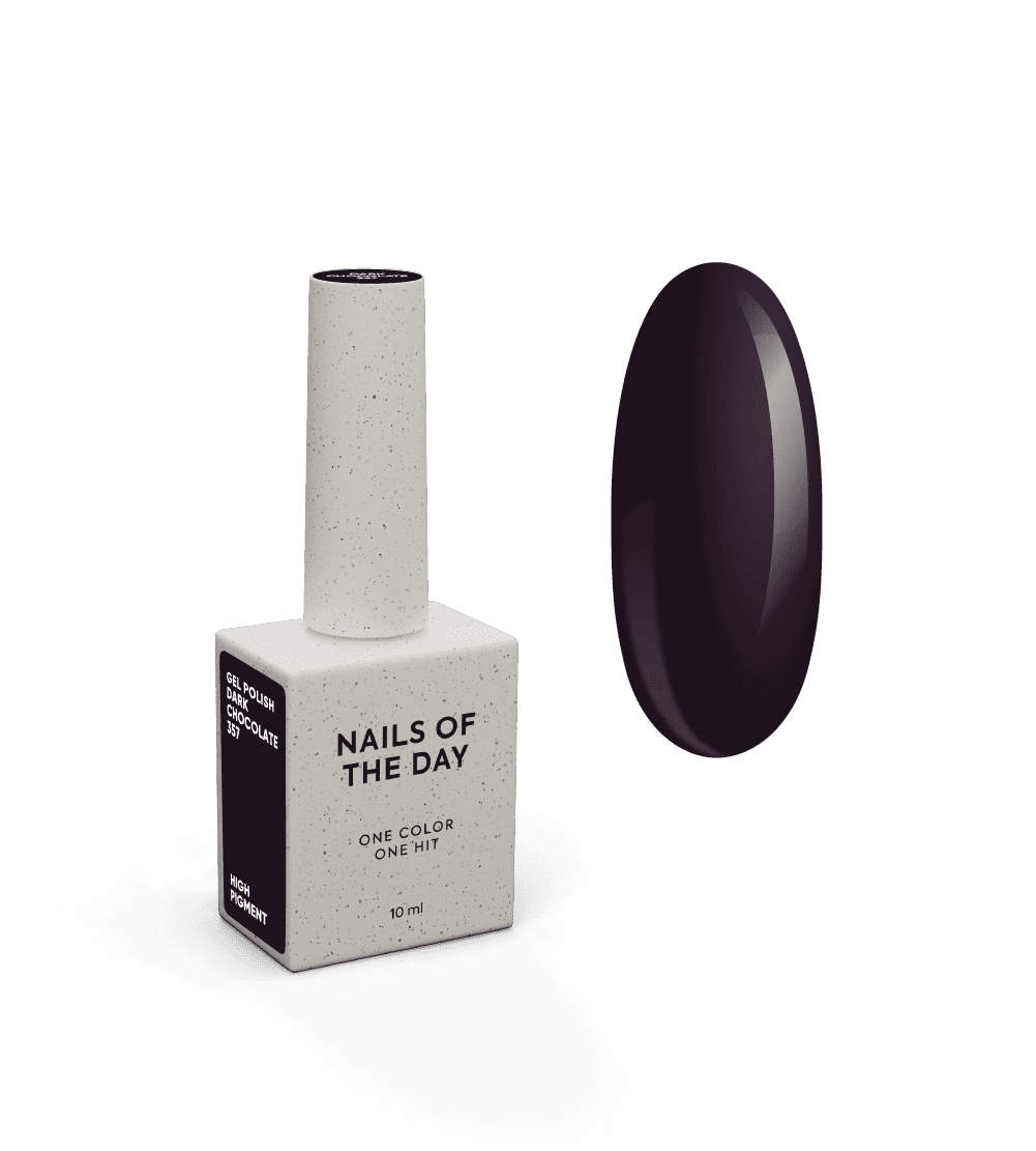 Nailsoftheday Dark Chocolate-357, 10 ml