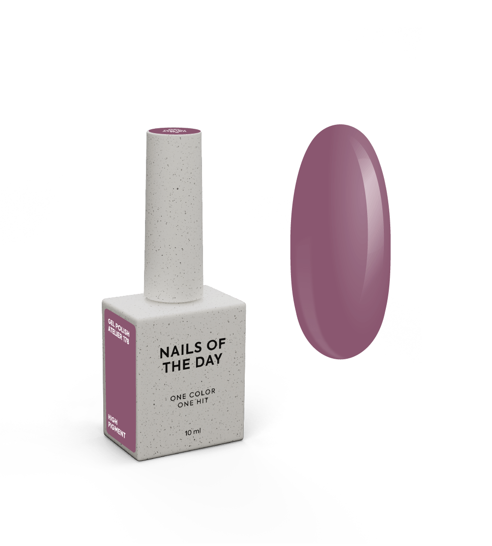 Nailsoftheday Гель-лак #178 Atelier, 10 мл