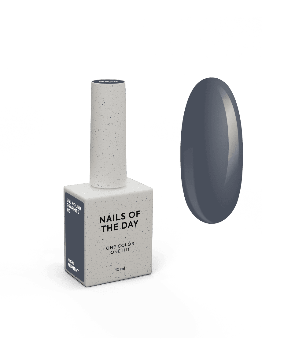 Nailsoftheday Gel polish Graphite-313, 10 ml