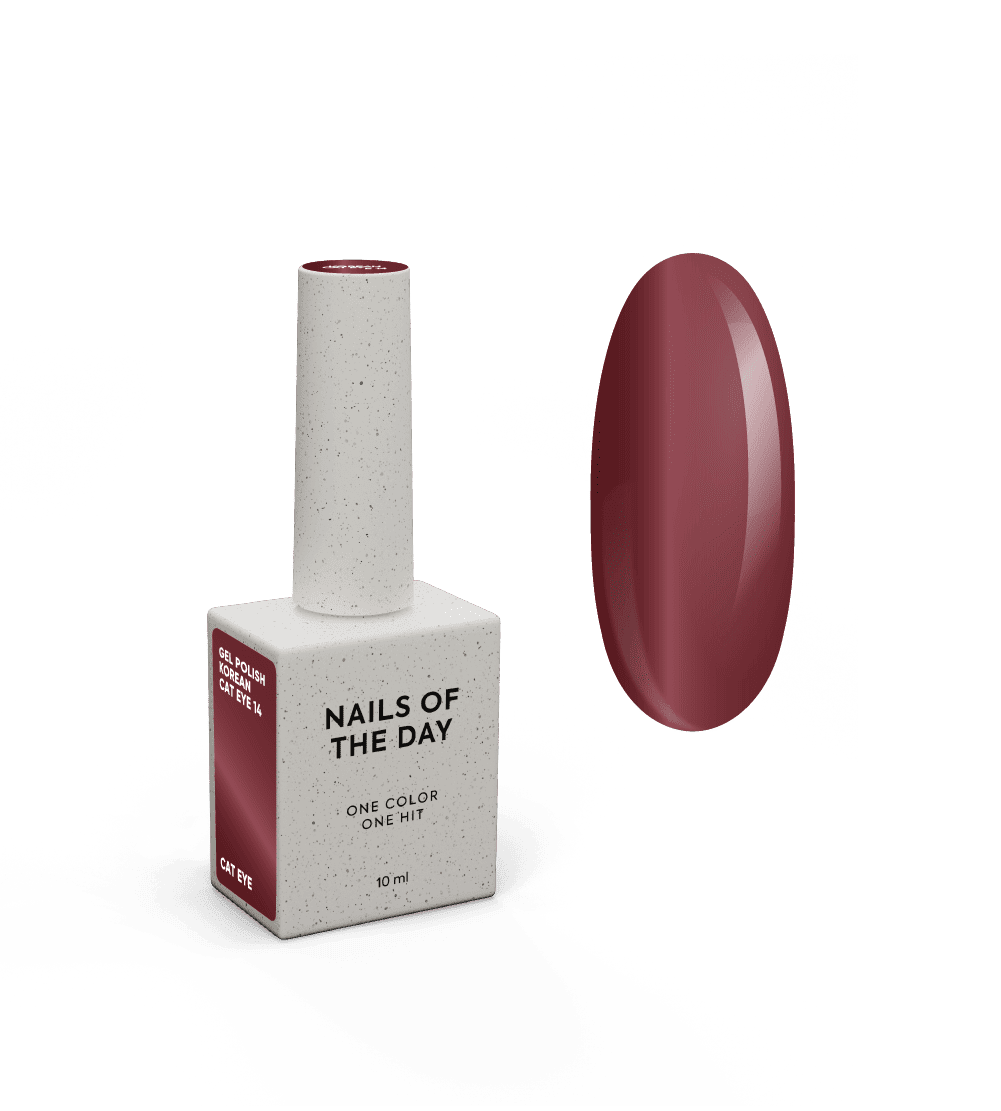 Nailsoftheday Korean Cat Eye 14, 10 ml