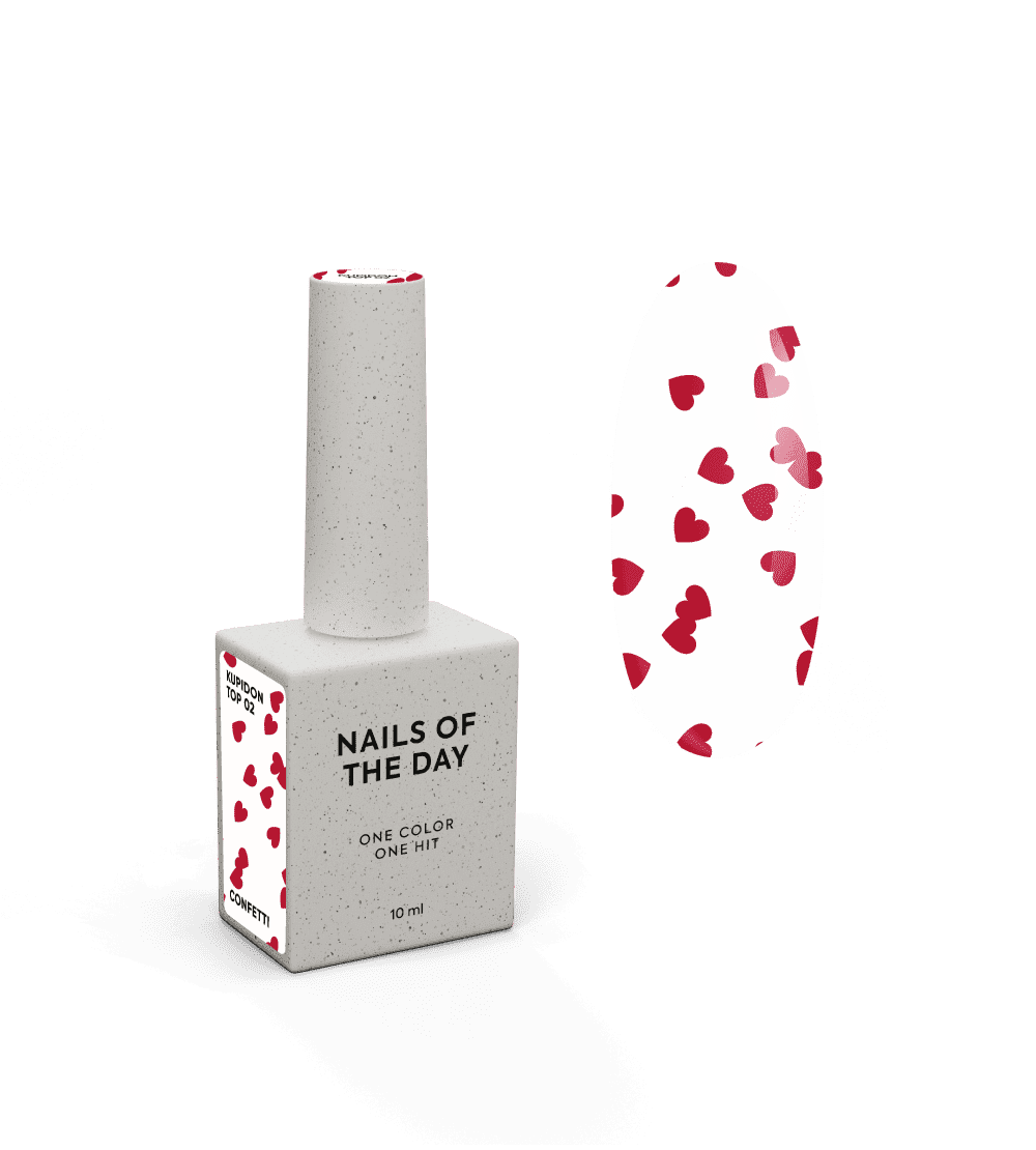 Nailsoftheday Kupidon top 02, 10 ml