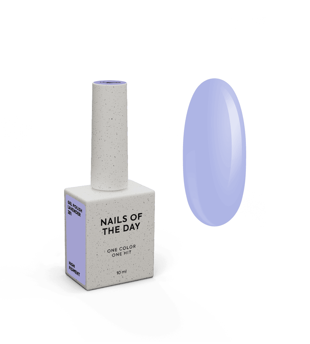 Nailsoftheday Gel Polish Lavender-281, 10 ml