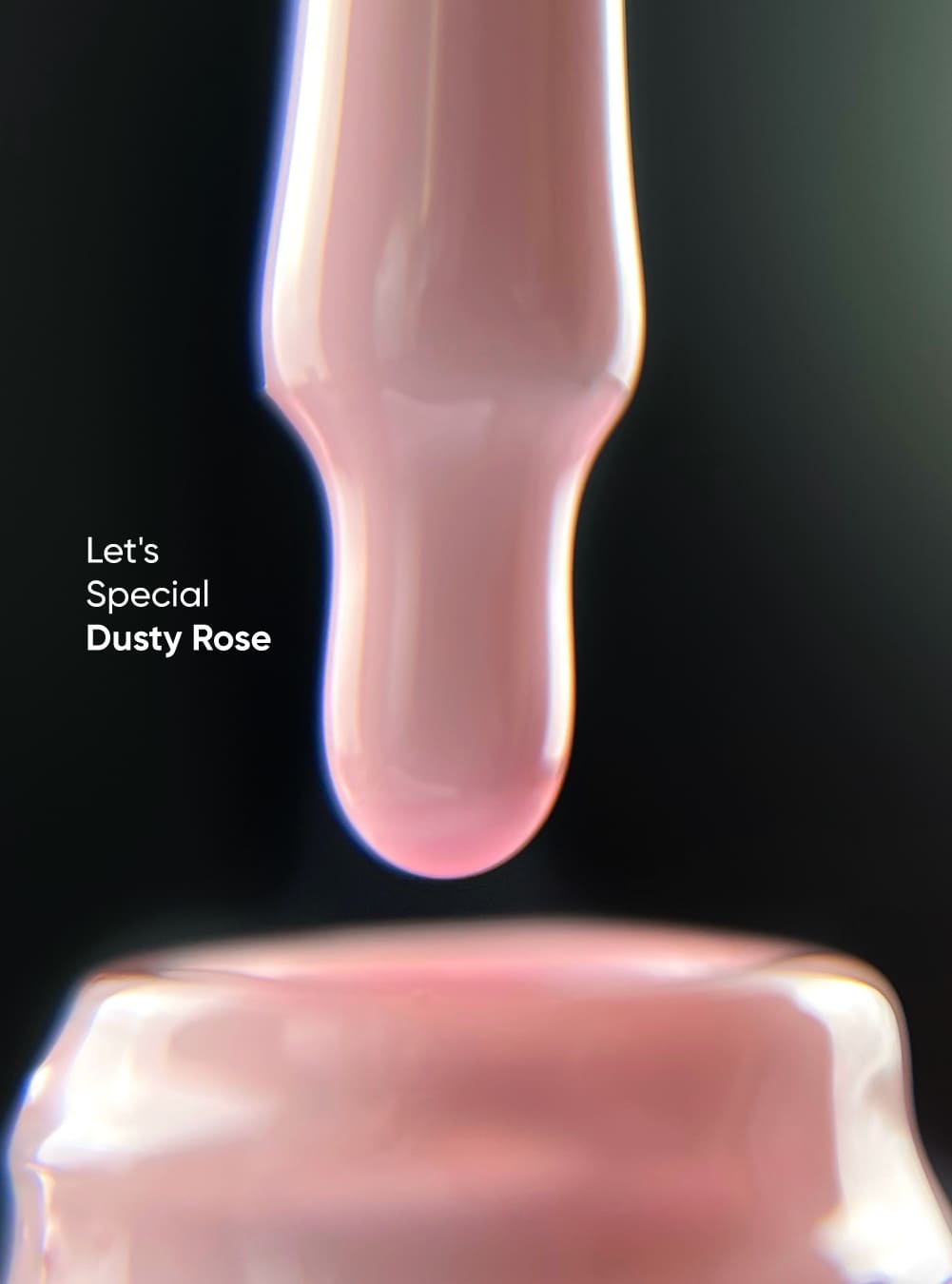 nailsoftheday gel polish dusty rose 269