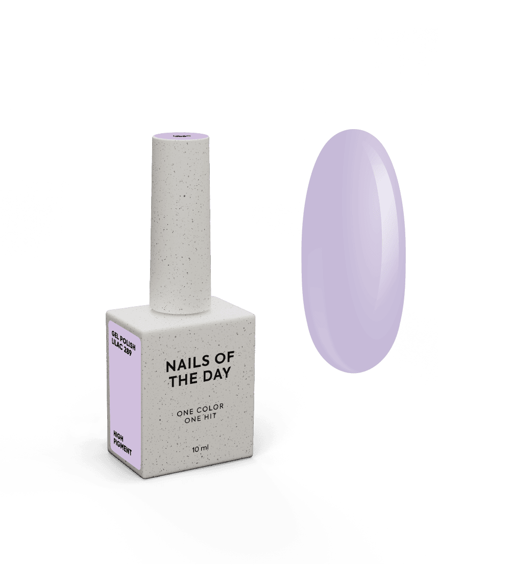 Nailsoftheday Gel Polish Lilac-289, 10 ml