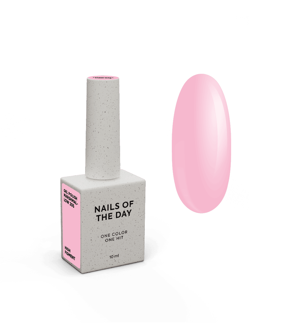 Nailsoftheday Gel Polish Marshmallow-205, 10 ml