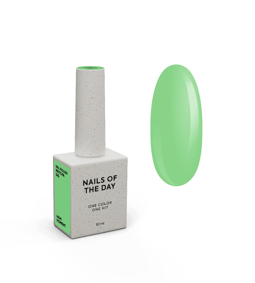 Nailsoftheday Gel Polish Matcha-345, 10 ml
