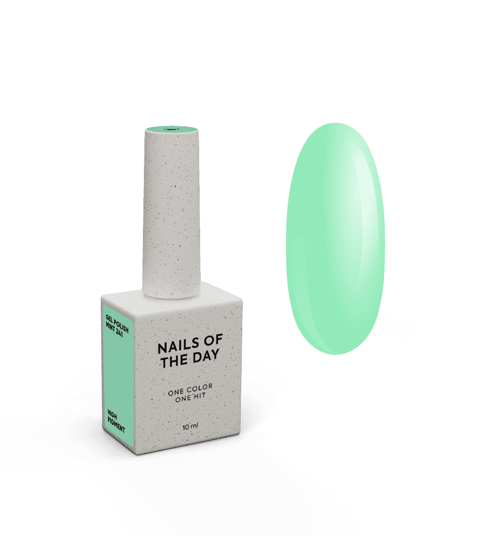 Nailsoftheday Gel Polish Mint-241, 10 ml
