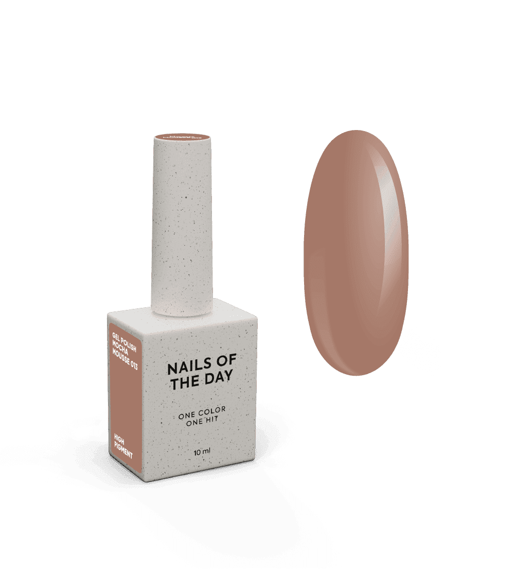 Nailsoftheday Gel Polish Mocha Mousse-013, 10 ml