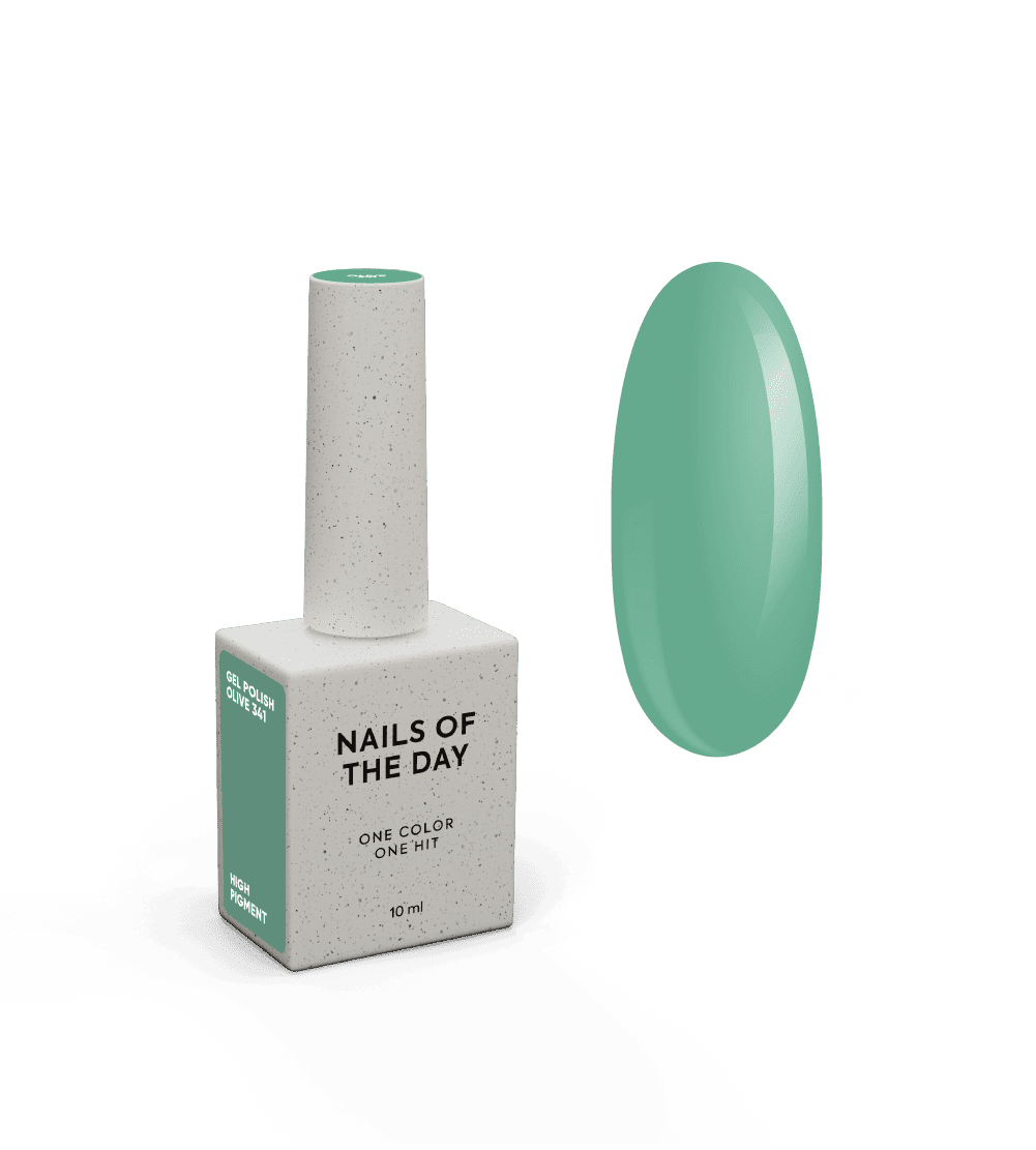 Nailsoftheday Gel Polish Olive-341, 10 ml
