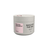 Nailsoftheday Polygel shimmer 07, 30 ml