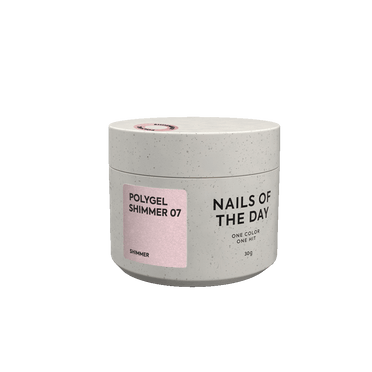Nailsoftheday Полигель shimmer 07, 30 мл