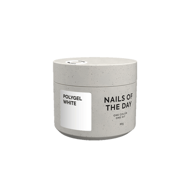 Nailsoftheday Polygel white, 30 ml