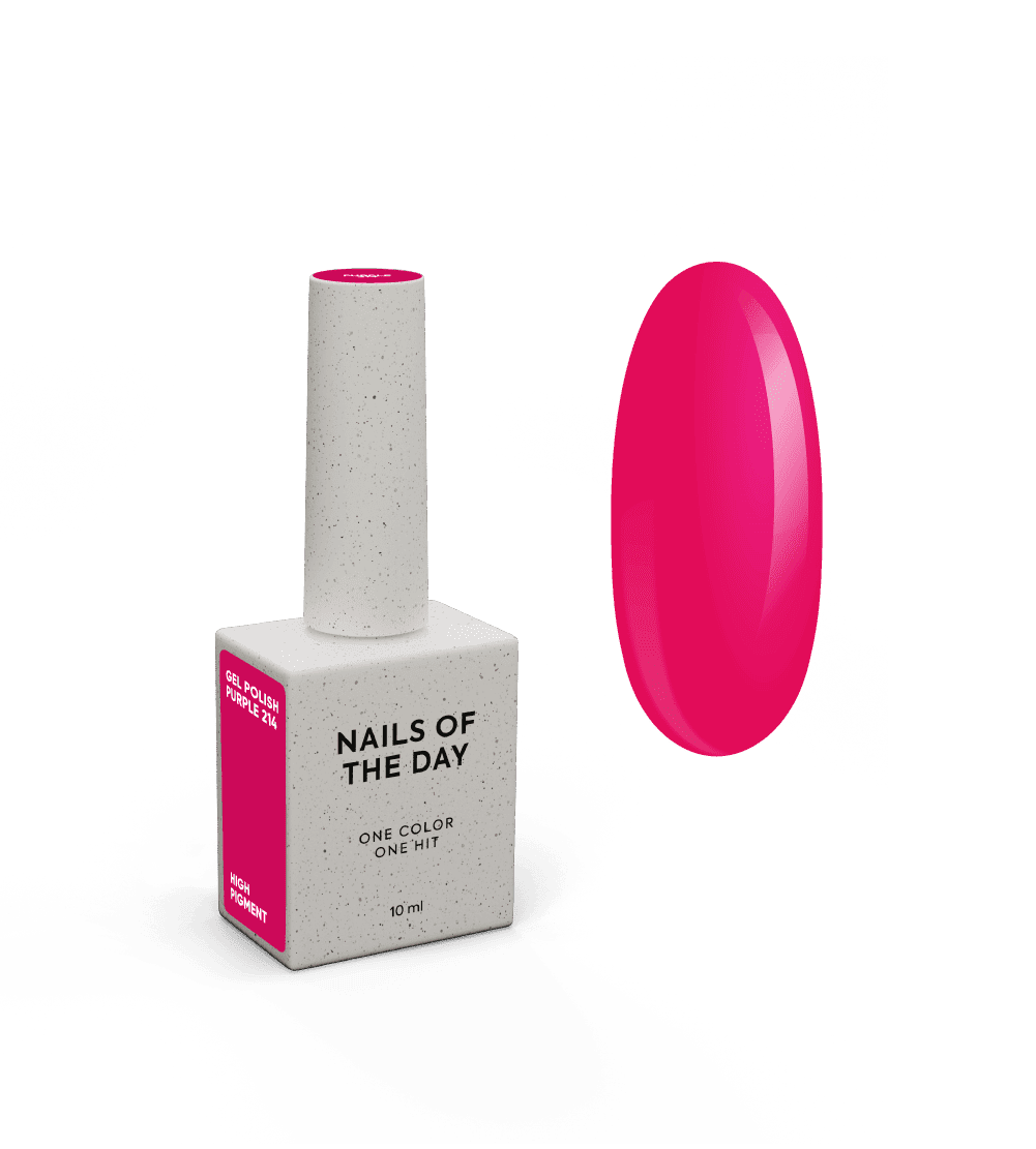 Nailsoftheday Gel Polish Purple-213, 10 ml
