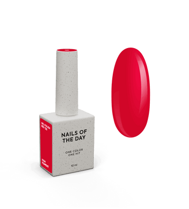 Nailsoftheday Gel Polish Red-125, 10 ml