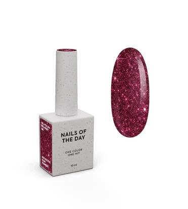 Nailsoftheday Gel Polish Red Mary-168, 10 ml