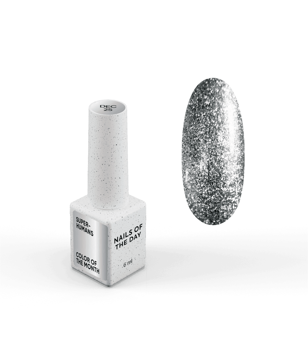 NAILSOFTHEDAY Color of the month December 2025 SUPERHUMANS, 6 ml