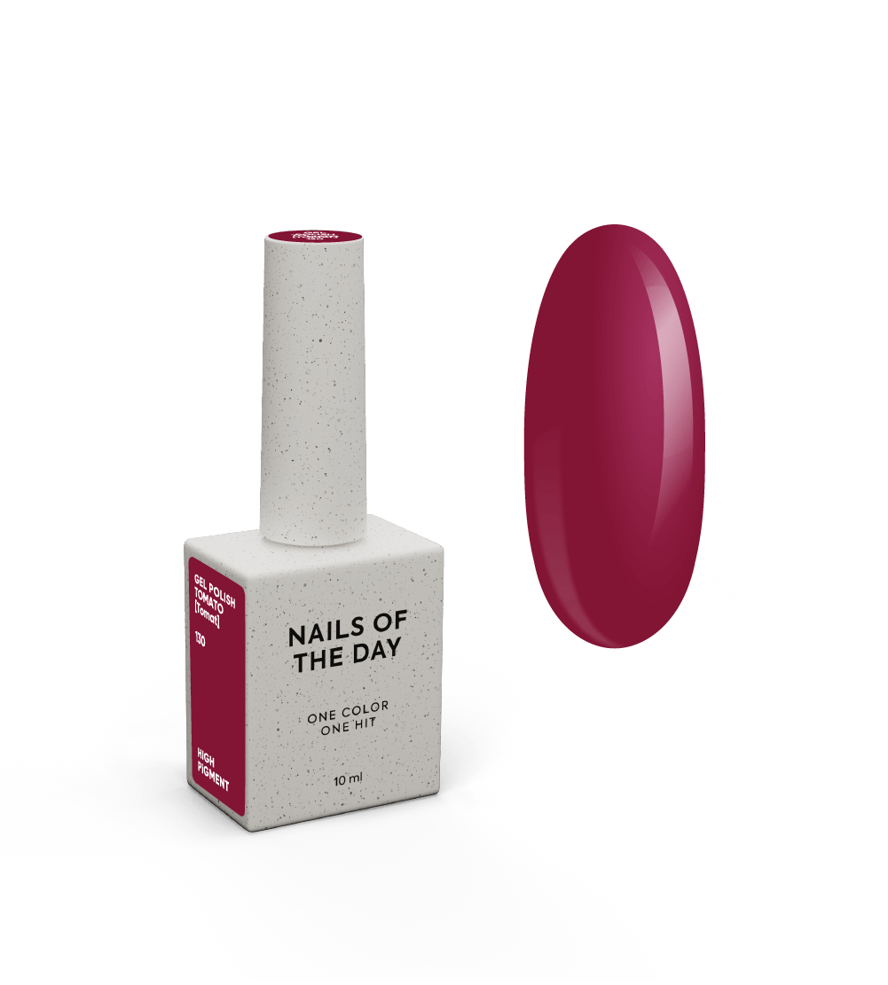 Nailsoftheday Gel polish Sour Tomato #130 [Tomat], 10 ml