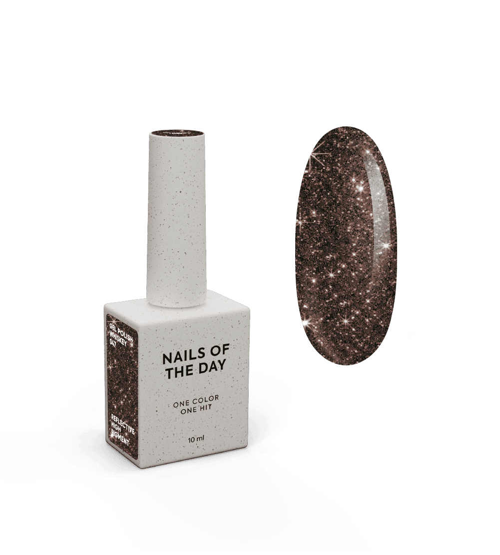 Nailsoftheday Gel Polish Whiskey-047, 10 ml