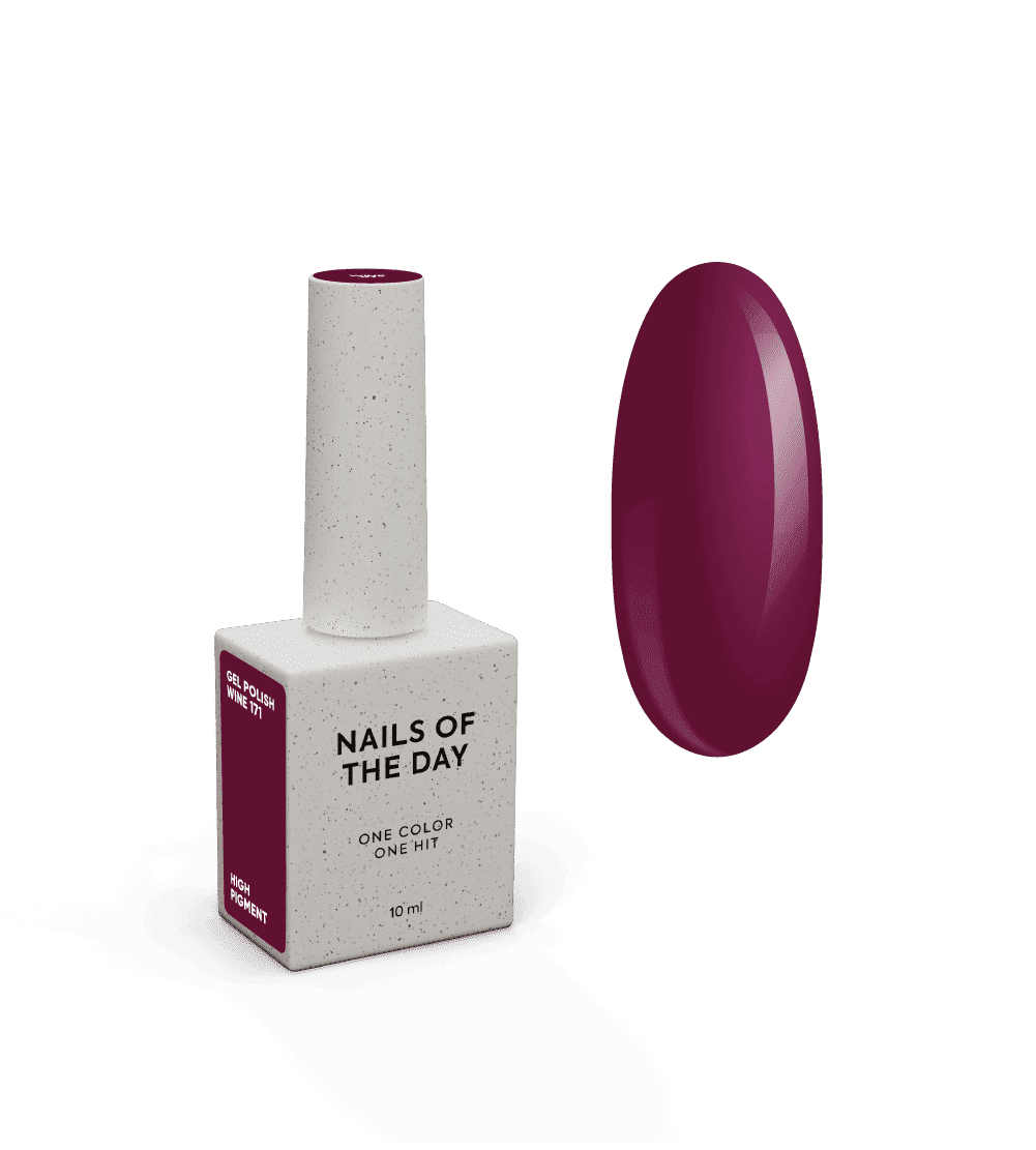 Nailsoftheday Gel polish Wine-171, 10 ml