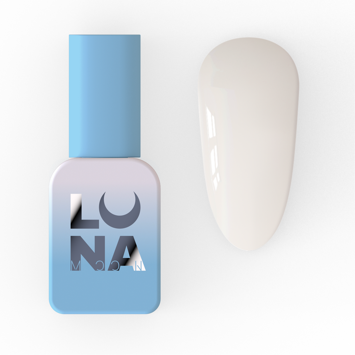 Lunamoon Einphasen-Gel-Lack für Pediküre One Step #4, 8 ml