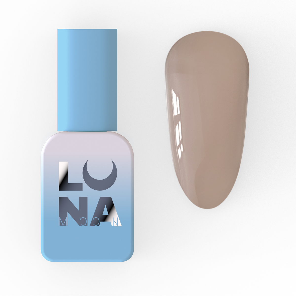 Lunamoon Einphasen-Gel-Lack für Pediküre One Step #5, 8 ml