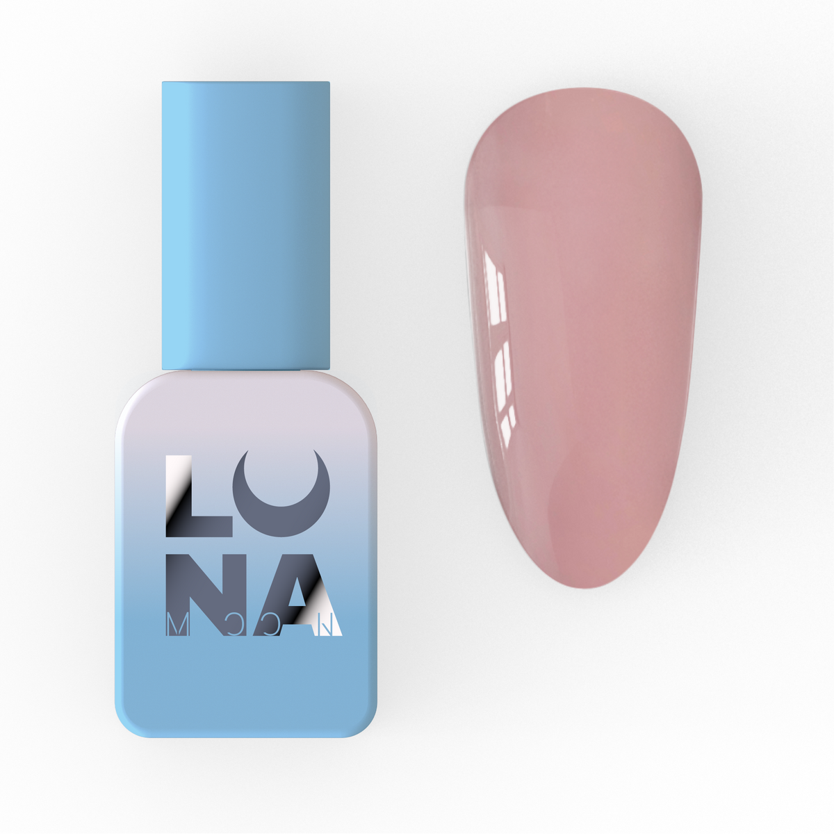 Lunamoon Einphasen-Gel-Lack für Pediküre One Step #6, 8 ml