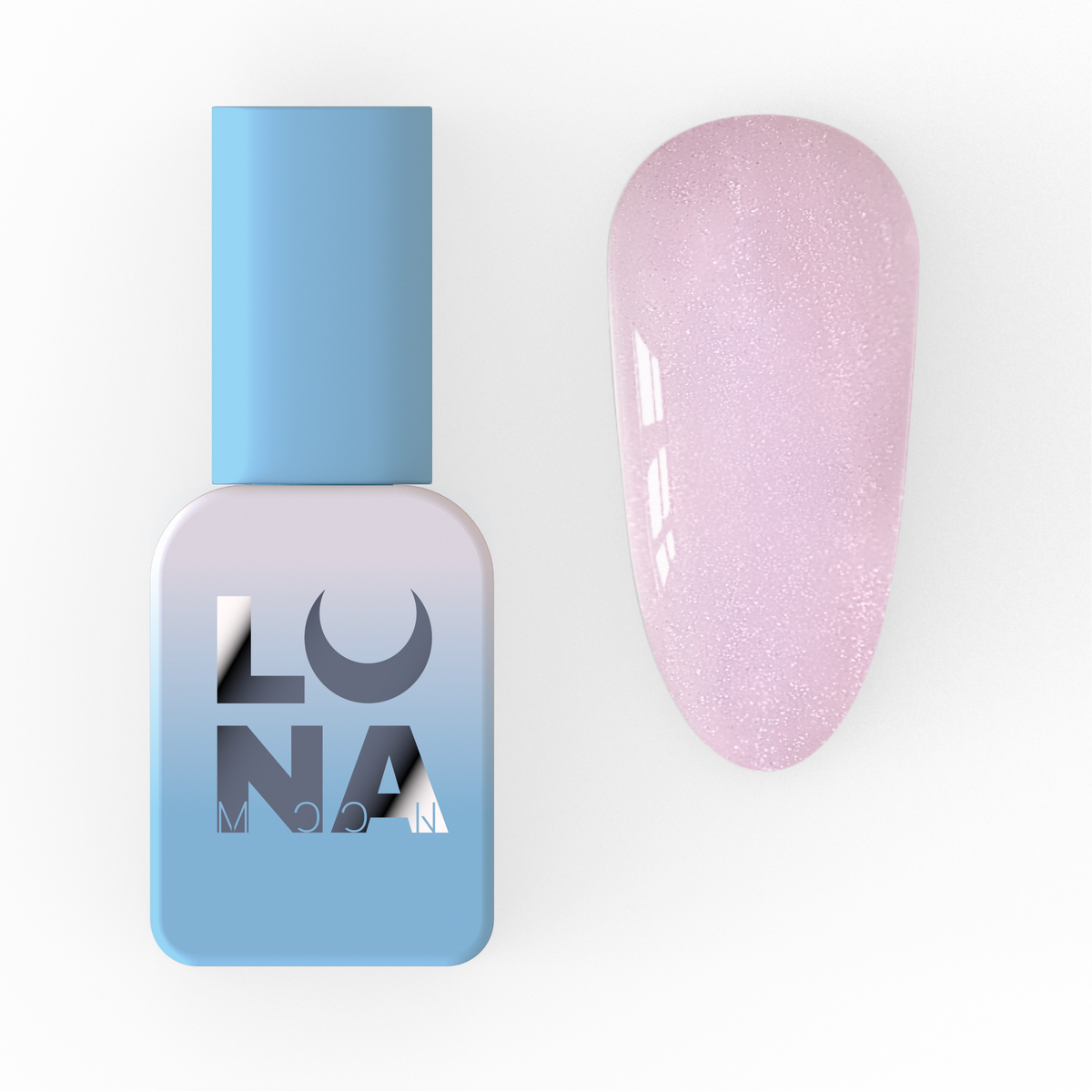 Lunamoon Einphasen-Gel-Lack für Pediküre One Step #8, 8 ml