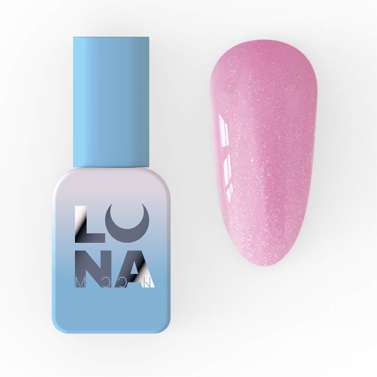 Lunamoon Однофазный гель лак для педикюра One step #9, 8 ml