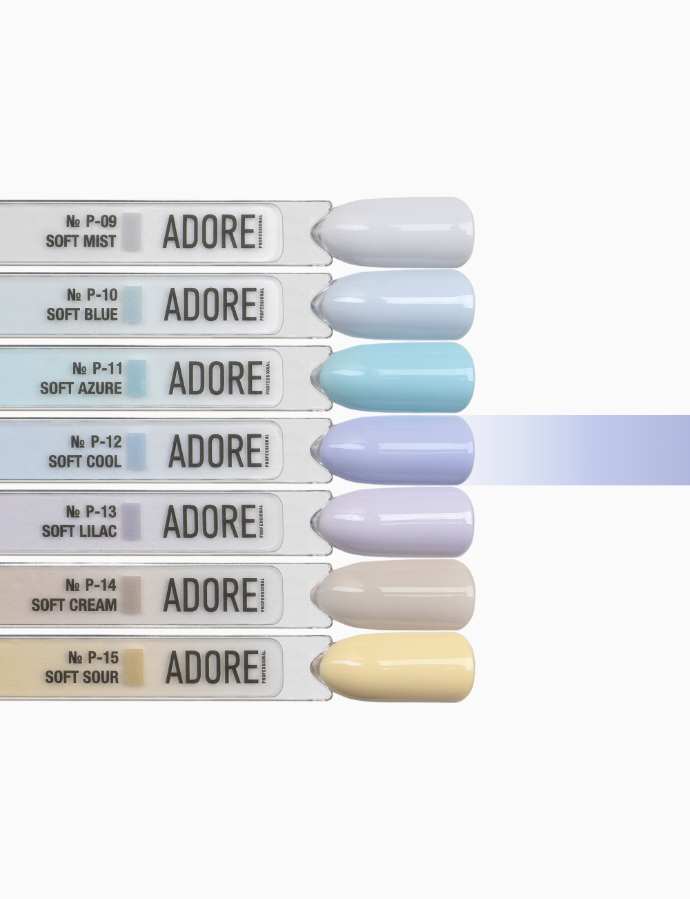 Adore Gel Polish Pastel #12, 12 ml