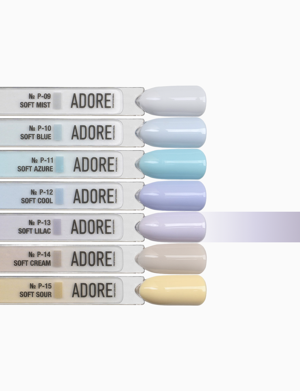 Adore Gel Polish Pastel #13, 12 ml