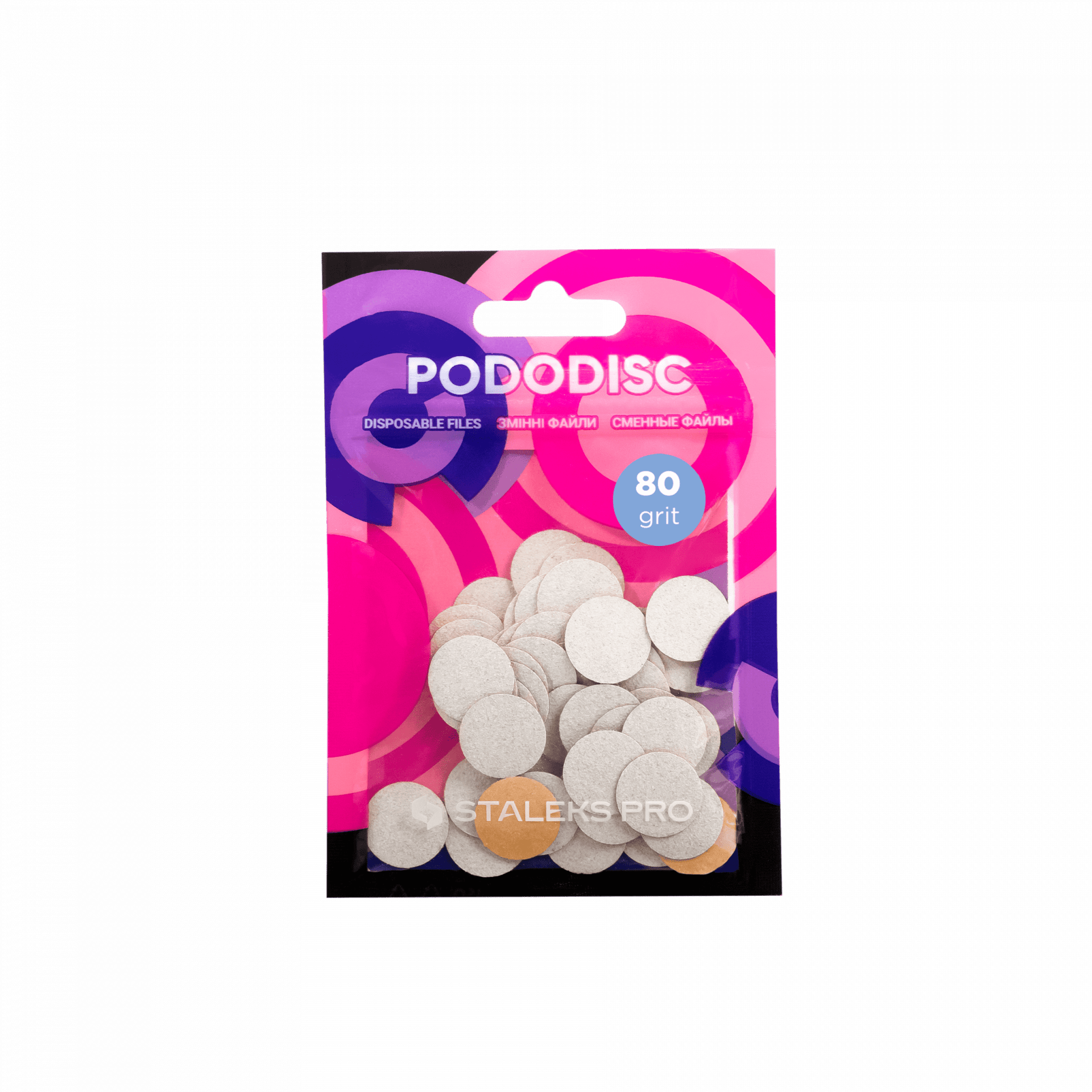 ersatzfeilen für pedikür scheibe pododisc staleks pro s (50 stück)