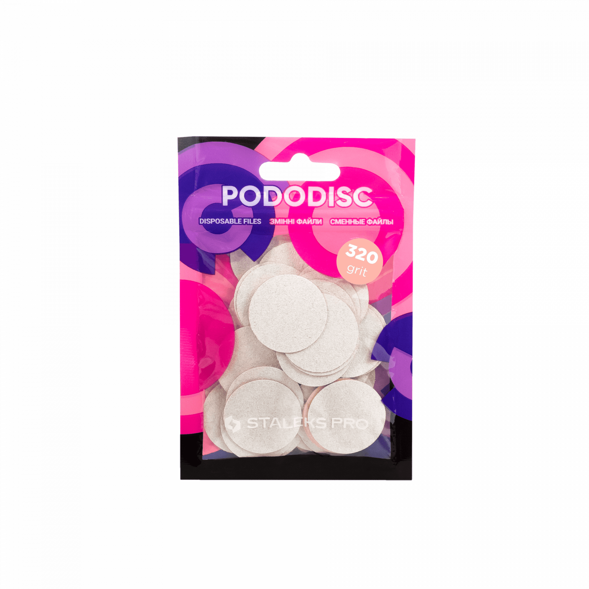 ersatzfeilen für pedikür scheibe pododisc staleks pro l (50 stück)