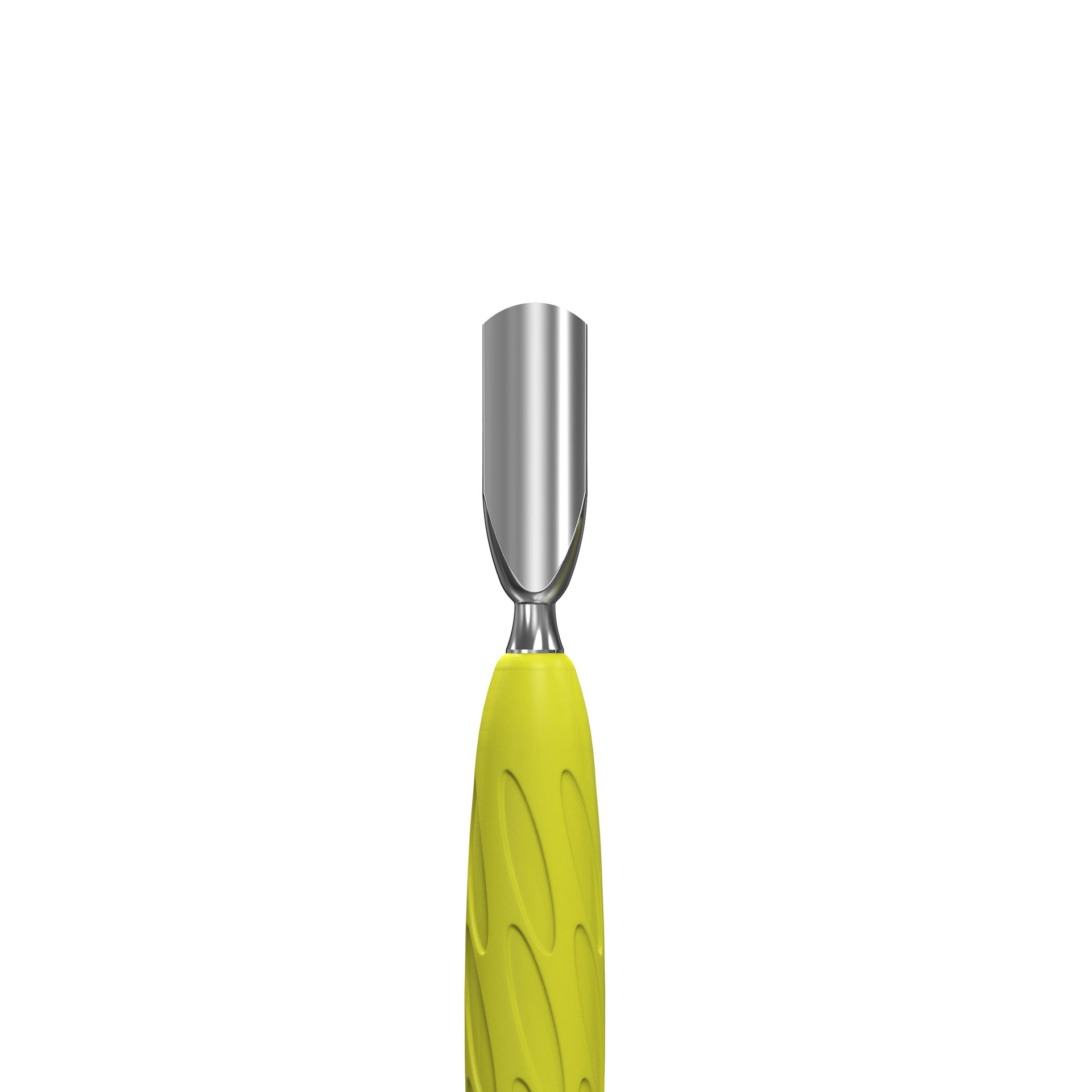 Manicure pusher Gummy with silicone handle UNIQ 10 TYPE 1 (rounded wide and rounded narrow pusher)