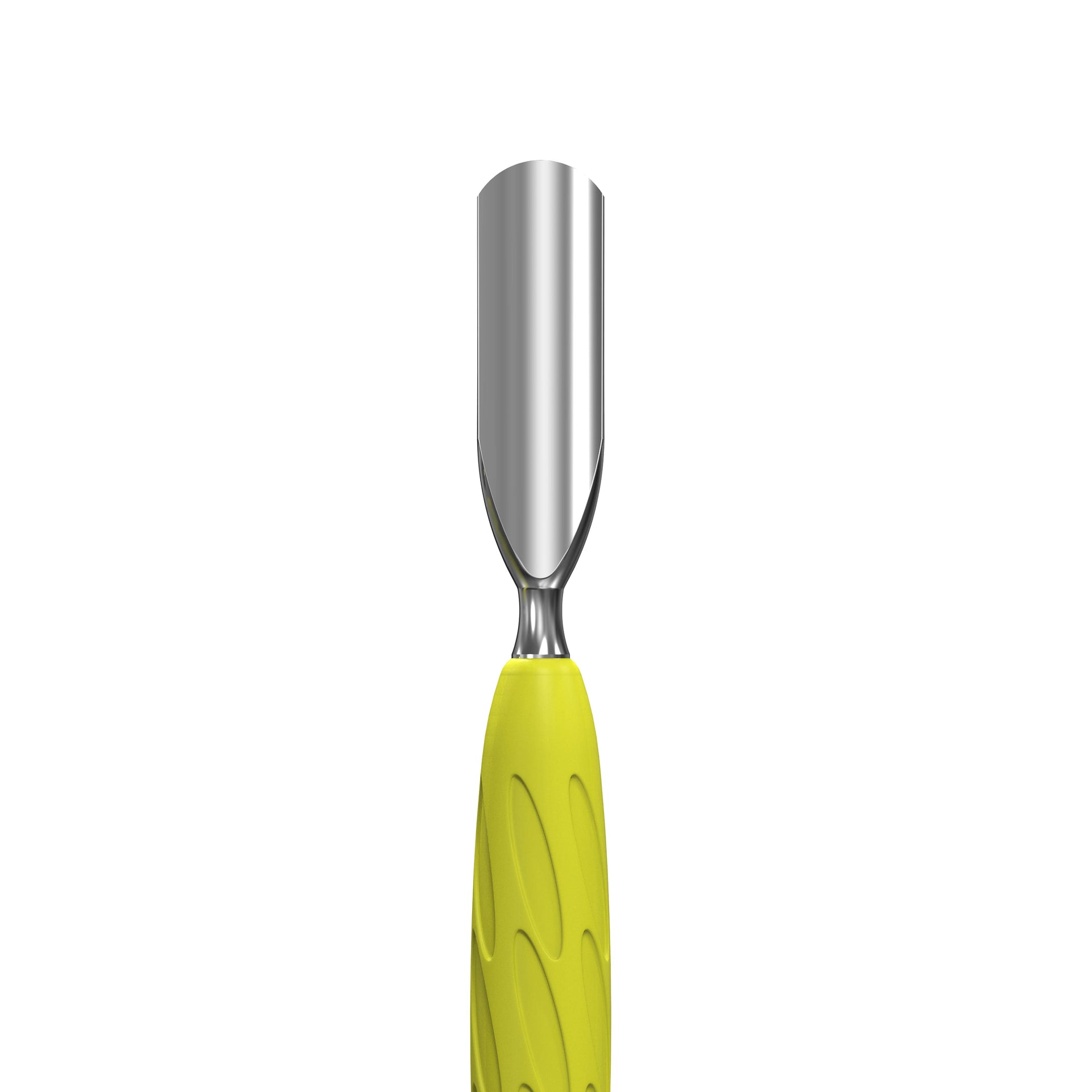 Manicure pusher Gummy with silicone handle UNIQ 10 TYPE 1 (rounded wide and rounded narrow pusher)