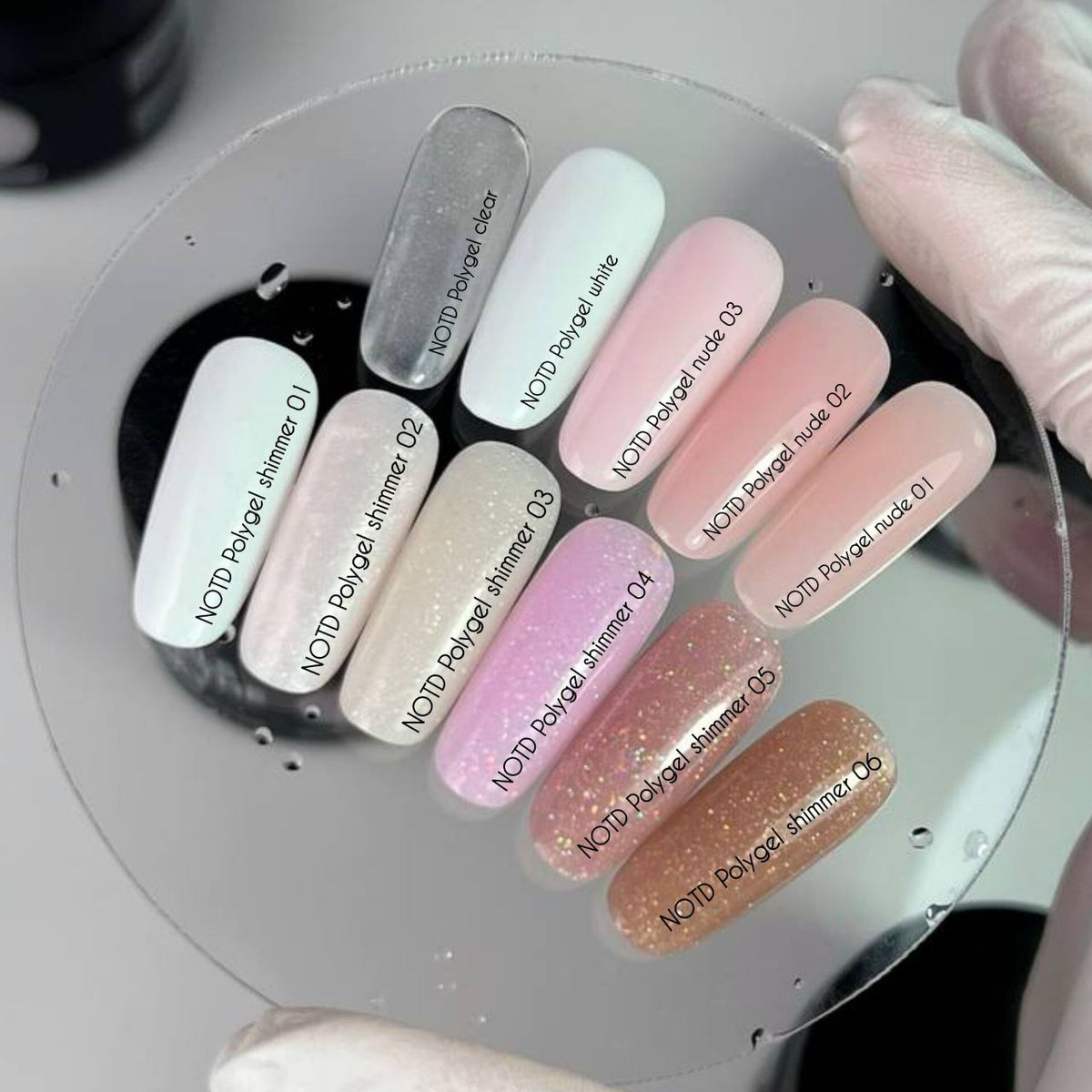 Nailsoftheday Polygel shimmer 06, 30 ml