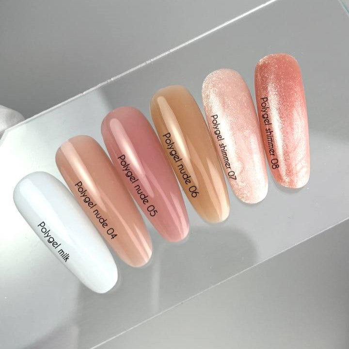 Nailsoftheday Polygel nude 04, 30 ml