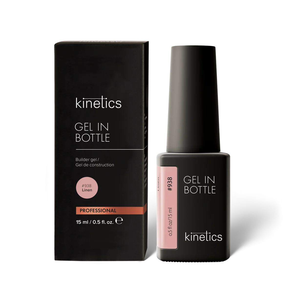 Kinetics Gel In Bottle Linen #938, 15 ml