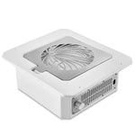 Microstop Prof Белая Встраиваемая вытяжка для маникюра с HEPA-фильтром