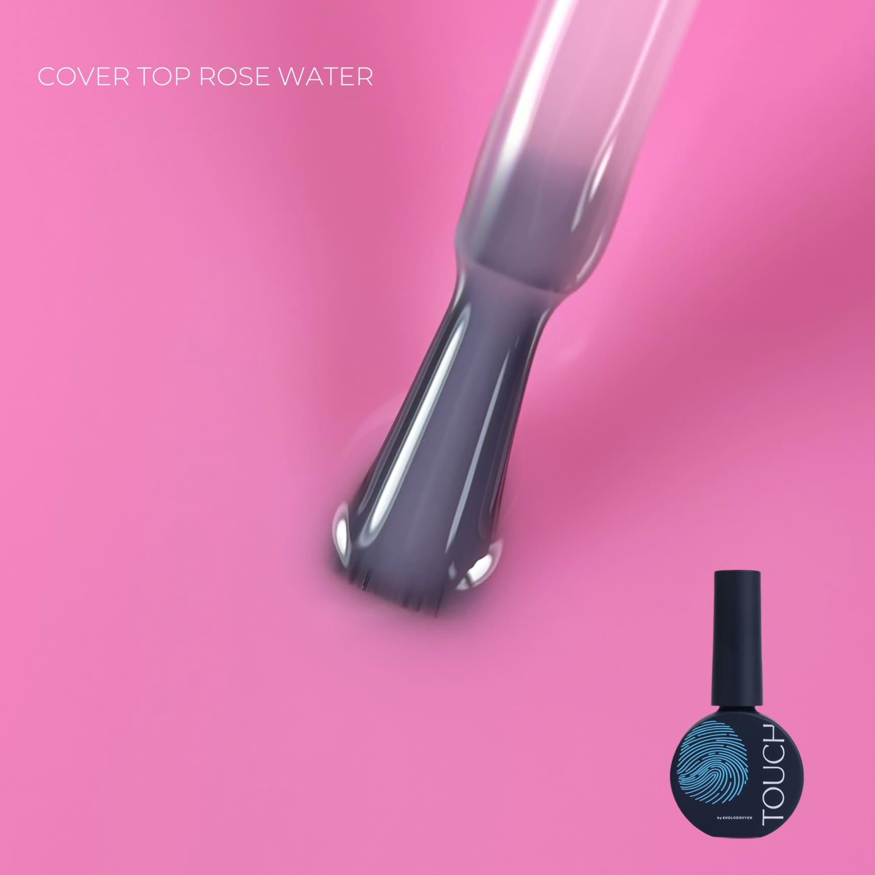 Touch Cover Top Rose Water