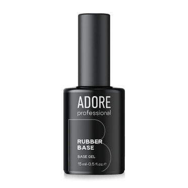 Adore Каучуковая база для ногтей Rubber Base, 15 мл